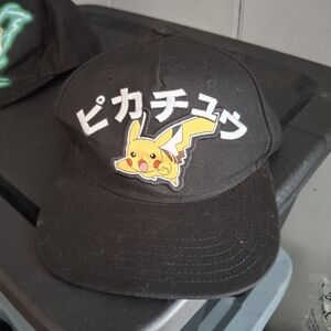 Black Pikachu Cap